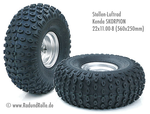 Stollenreifen 22x11-8 Kenda Skorpion