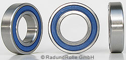 Radial-Kugellager aus Edelstahl S6005 2RS