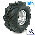 AS-Reifen 18x9.50-8 mit Flanschfelge